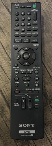 Genuine sony rmt d240a - genuine,